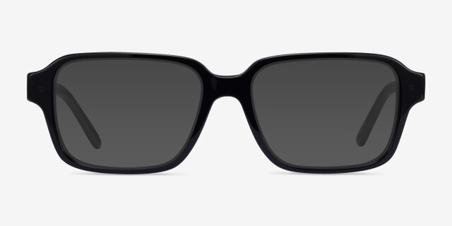 ARNETTE AN7211 POLL-OCK Black AcetateEyeglass Frames from EyeBuyDirect, with Tinted Lenses