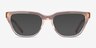Vogue Eyewear VO5443 Light Peach AcetateEyeglass Frames from EyeBuyDirect, with Tinted Lenses