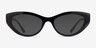 Vogue Eyewear VO5478B Black PlasticEyeglass Frames from EyeBuyDirect, with Tinted Lenses