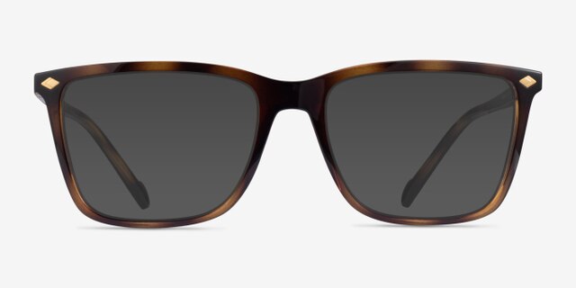 Vogue Eyewear VO5492 Dark Tortoise PlasticEyeglass Frames from EyeBuyDirect, with Tinted Lenses