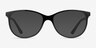 Vogue Eyewear VO5030 Transparent Black PlasticEyeglass Frames from EyeBuyDirect, with Tinted Lenses
