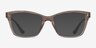 Vogue Eyewear VO5420 Transparent Brown PlasticEyeglass Frames from EyeBuyDirect, with Tinted Lenses