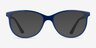 Vogue Eyewear VO5030 Blue PlasticEyeglass Frames from EyeBuyDirect, with Tinted Lenses