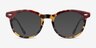 Ray-Ban RB5598 Yellow Tortoise AcetateEyeglass Frames from EyeBuyDirect, with Tinted Lenses
