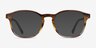 Ray-Ban RB5417 Striped Brown AcetateEyeglass Frames from EyeBuyDirect, with Tinted Lenses