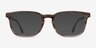 Ray-Ban RB5418 Striped Brown Green AcetateEyeglass Frames from EyeBuyDirect, with Tinted Lenses