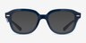 Ray-Ban RB7215 Erik Dark Blue PlasticEyeglass Frames from EyeBuyDirect, with Tinted Lenses