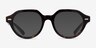 Ray-Ban RB7214 Gina Tortoise PlasticEyeglass Frames from EyeBuyDirect, with Tinted Lenses