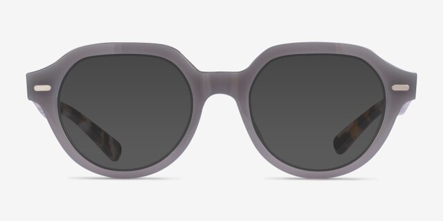 Ray-Ban RB7214 Gina Gray PlasticEyeglass Frames from EyeBuyDirect, with Tinted Lenses