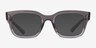 Ray-Ban RB7217 Chad Transparent Gray Eco-friendlyEyeglass Frames from EyeBuyDirect, with Tinted Lenses