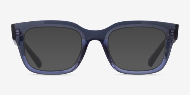Ray-Ban RB7217 Chad Dark Blue Eco-friendlyEyeglass Frames from EyeBuyDirect, with Tinted Lenses