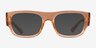 Ray-Ban RB7218 Kristin Transparent Orange Eco-friendlyEyeglass Frames from EyeBuyDirect, with Tinted Lenses