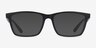 Ray-Ban RB7025 Matte Black PlasticEyeglass Frames from EyeBuyDirect, with Tinted Lenses