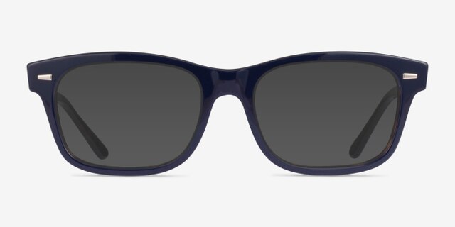 Ray-Ban RB5383 Blue Tortoise AcétateMontures de lunettes de vue d'EyeBuyDirect, Avec des Verres Teintés