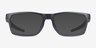Oakley Hex Jector Silver PlasticEyeglass Frames from EyeBuyDirect, with Tinted Lenses
