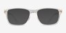 ARNETTE Fakie Crystal PlasticEyeglass Frames from EyeBuyDirect, with Tinted Lenses