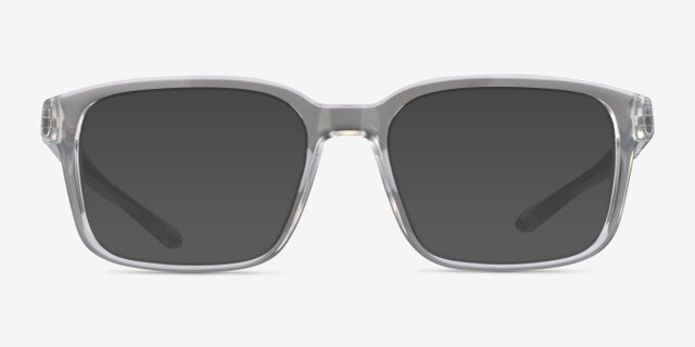 ARNETTE Saisei Transparent Light Gray PlasticEyeglass Frames from EyeBuyDirect, with Tinted Lenses