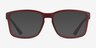 ARNETTE Dirkk Matte Red PlasticEyeglass Frames from EyeBuyDirect, with Tinted Lenses