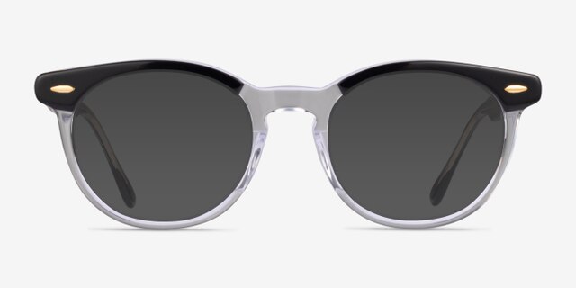 Ray-Ban RB5598 Black AcetateEyeglass Frames from EyeBuyDirect, with Tinted Lenses