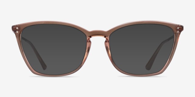 Vogue Eyewear VO5277 Brown Crystal PlasticEyeglass Frames from EyeBuyDirect, with Tinted Lenses