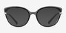 Vogue Eyewear VO5383B Black Gray PlasticEyeglass Frames from EyeBuyDirect, with Tinted Lenses