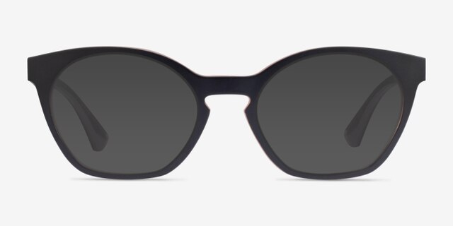 Oakley Tone Down Polished Dusty Rose PlasticEyeglass Frames from EyeBuyDirect, with Tinted Lenses