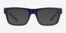 ARNETTE Kokoro Shiny Blue AcetateEyeglass Frames from EyeBuyDirect, with Tinted Lenses