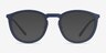 ARNETTE Tiki Matte Blue PlasticEyeglass Frames from EyeBuyDirect, with Tinted Lenses