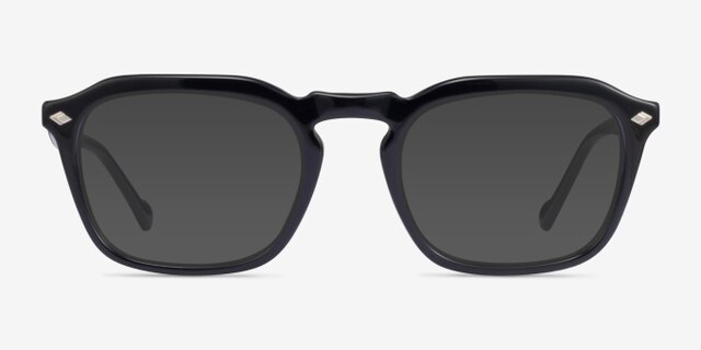 Vogue Eyewear VO5348 Shiny Black AcetateEyeglass Frames from EyeBuyDirect, with Tinted Lenses
