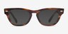 Ray-Ban RB2201V Laramie Striped Tortoise AcetateEyeglass Frames from EyeBuyDirect, with Tinted Lenses