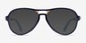 Ray-Ban RB4355V Vagabond Blue Light Brown PlasticEyeglass Frames from EyeBuyDirect, with Tinted Lenses
