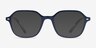 Ray-Ban RB5394 John Blue On Stripes Orange AcetateEyeglass Frames from EyeBuyDirect, with Tinted Lenses