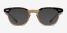 Ray-Ban RB5398 Hawkeye Tortoise Transparent Brown AcetateEyeglass Frames from EyeBuyDirect, with Tinted Lenses