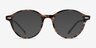 Ray-Ban RB7118 Brown Tortoise PlasticEyeglass Frames from EyeBuyDirect, with Tinted Lenses