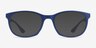 Ray-Ban RB7183 Liteforce Sand Blue PlasticEyeglass Frames from EyeBuyDirect, with Tinted Lenses