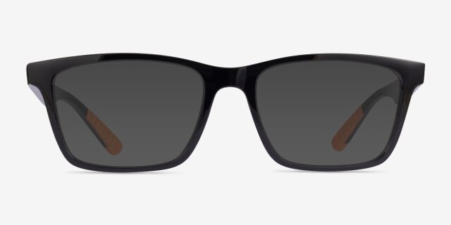 Ray-Ban RB7025 Satin Black PlasticEyeglass Frames from EyeBuyDirect, with Tinted Lenses