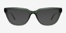 Vogue Eyewear VO5443 Transparent Green AcetateEyeglass Frames from EyeBuyDirect, with Tinted Lenses