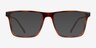ARNETTE Brawler Tortoise Honey PlasticEyeglass Frames from EyeBuyDirect, with Tinted Lenses