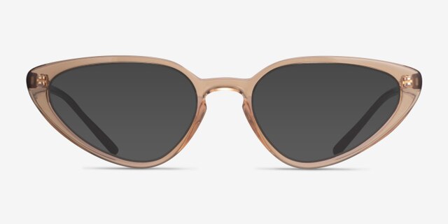 Ray-Ban RB7188 Light Brown PlasticEyeglass Frames from EyeBuyDirect, with Tinted Lenses