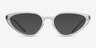 Ray-Ban RB7188 Transparent PlasticEyeglass Frames from EyeBuyDirect, with Tinted Lenses