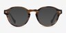 Vogue Eyewear VO5332 Striped Light Tortoise AcetateEyeglass Frames from EyeBuyDirect, with Tinted Lenses