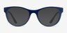 Vogue Eyewear VO5336 Blue Serigraphy PlasticEyeglass Frames from EyeBuyDirect, with Tinted Lenses