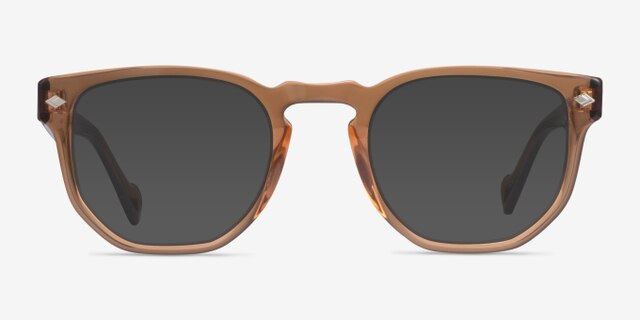 Vogue Eyewear VO5360 Transparent Caramel AcetateEyeglass Frames from EyeBuyDirect, with Tinted Lenses