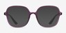 Vogue Eyewear VO5373 Transparent Violet PlasticEyeglass Frames from EyeBuyDirect, with Tinted Lenses