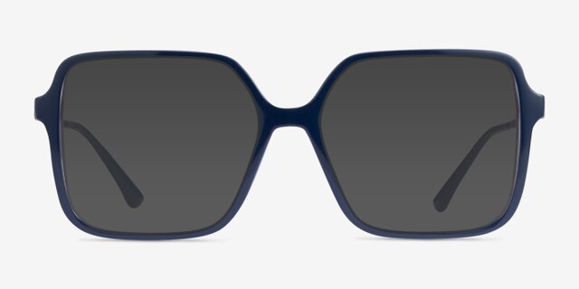 Vogue Eyewear VO5406 Blue Rainbow Violet PlasticEyeglass Frames from EyeBuyDirect, with Tinted Lenses