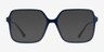 Vogue Eyewear VO5406 Blue Rainbow Violet PlasticEyeglass Frames from EyeBuyDirect, with Tinted Lenses