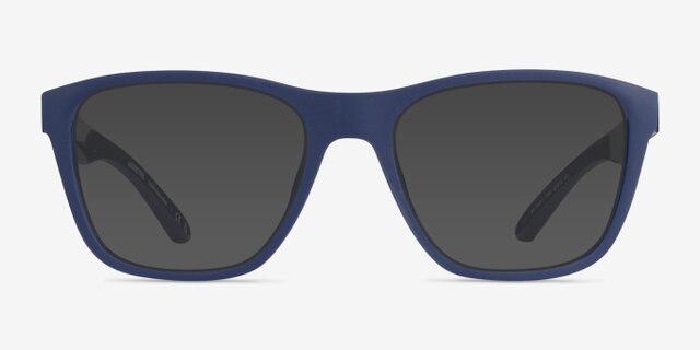 ARNETTE A.T. Matte Blue PlasticEyeglass Frames from EyeBuyDirect, with Tinted Lenses