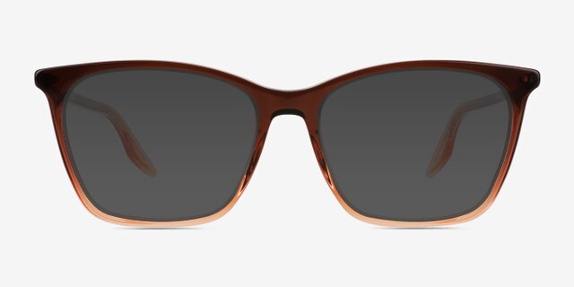 Ray-Ban RB5422 Brown Gradient Orange AcetateEyeglass Frames from EyeBuyDirect, with Tinted Lenses