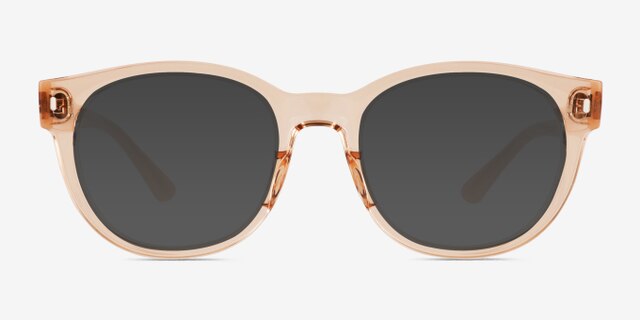 Ray-Ban RB7227 Clear Brown PlasticEyeglass Frames from EyeBuyDirect, with Tinted Lenses