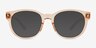 Ray-Ban RB7227 Clear Brown PlasticEyeglass Frames from EyeBuyDirect, with Tinted Lenses